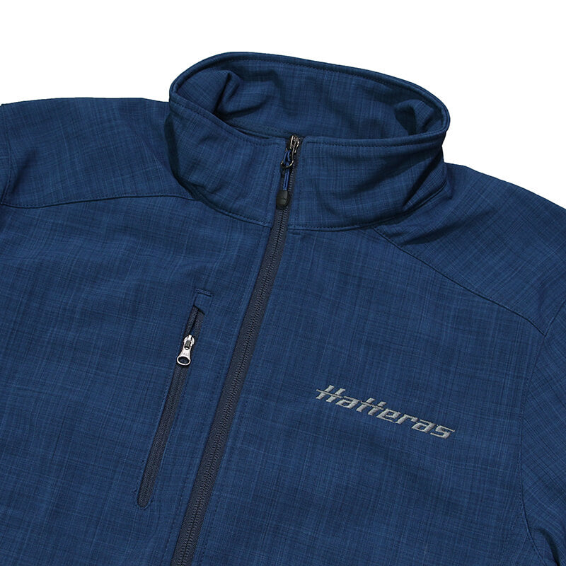 Eddie Bauer Crosshatch Jacket - River Blue - CLEARANCE