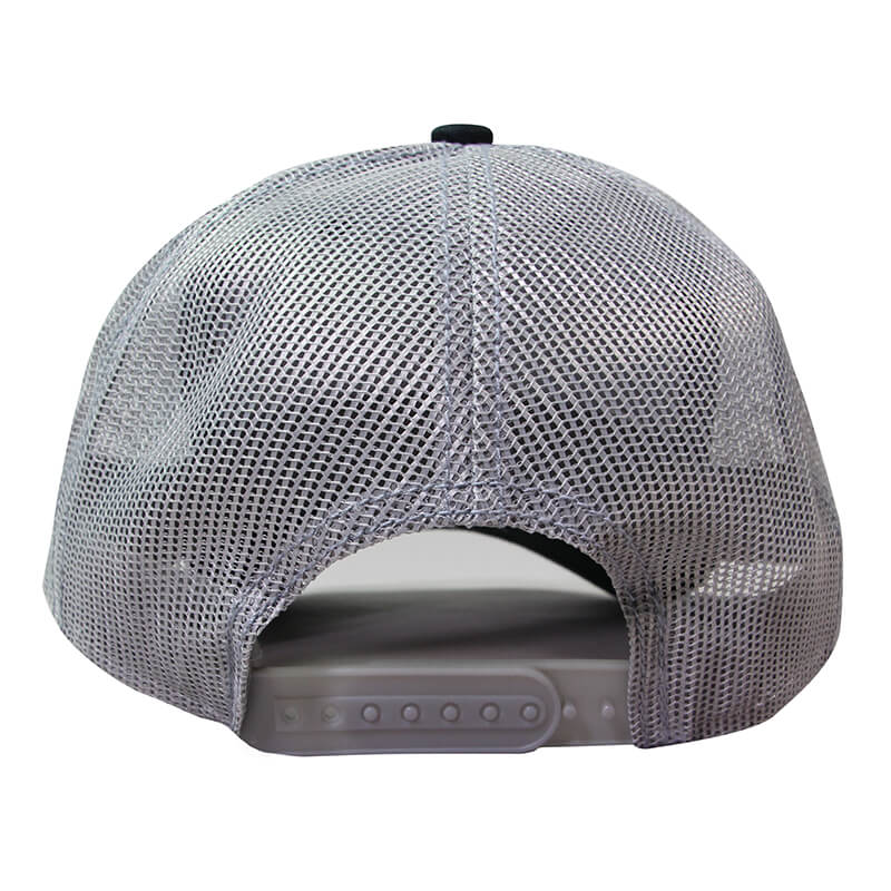 Hatteras Luxury Patch Cap - Black | Grey
