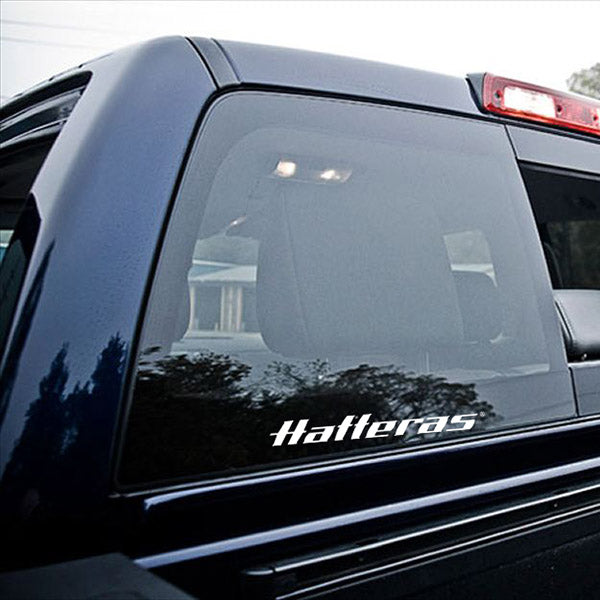 12-Inch Vinyl Decal - White - CLEARANCE