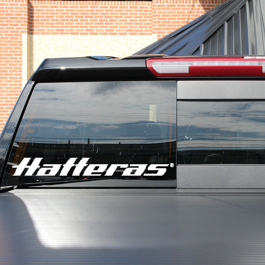 18 Inch Vinyl Decal - White - CLEARANCE