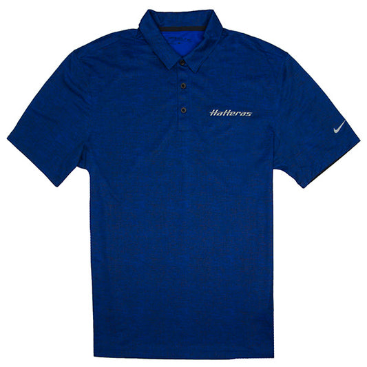 Men's Nike Crosshatch Polo - Old Royal