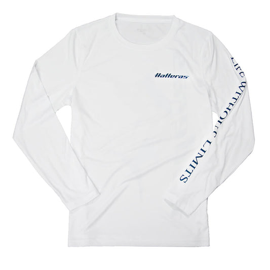 Women's Marlin LS Performance Tee - White