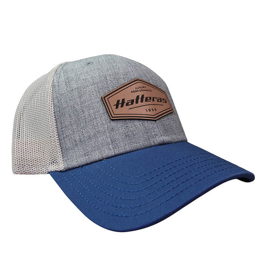 Hatteras Luxury Patch Cap - Heather Grey | Blue | Stone