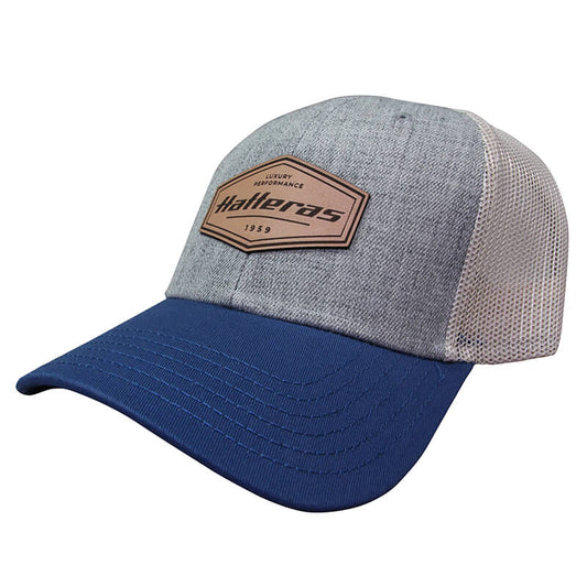 Hatteras Luxury Patch Cap - Heather Grey | Blue | Stone